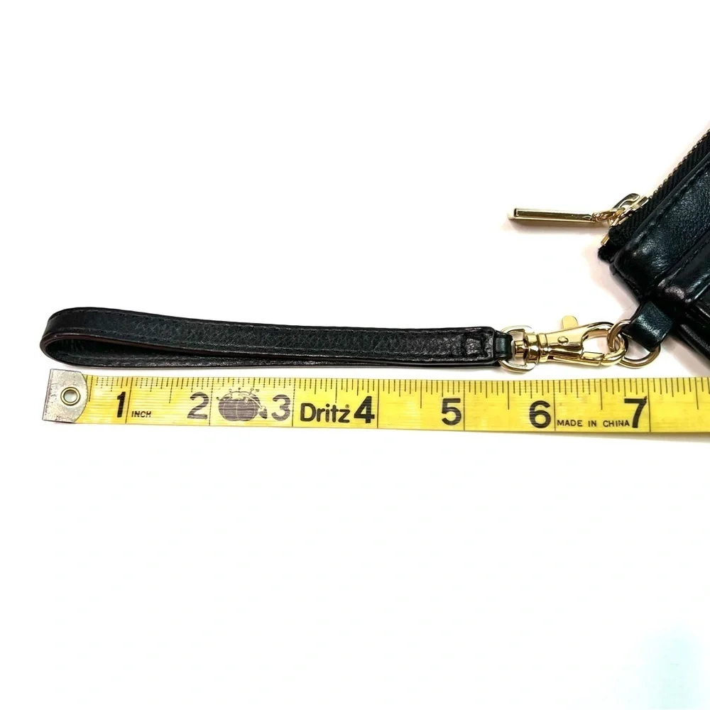 Rebecca Minkoff Skinny Mac Black Leather Clutch Wristlet - Picture 12 of 12